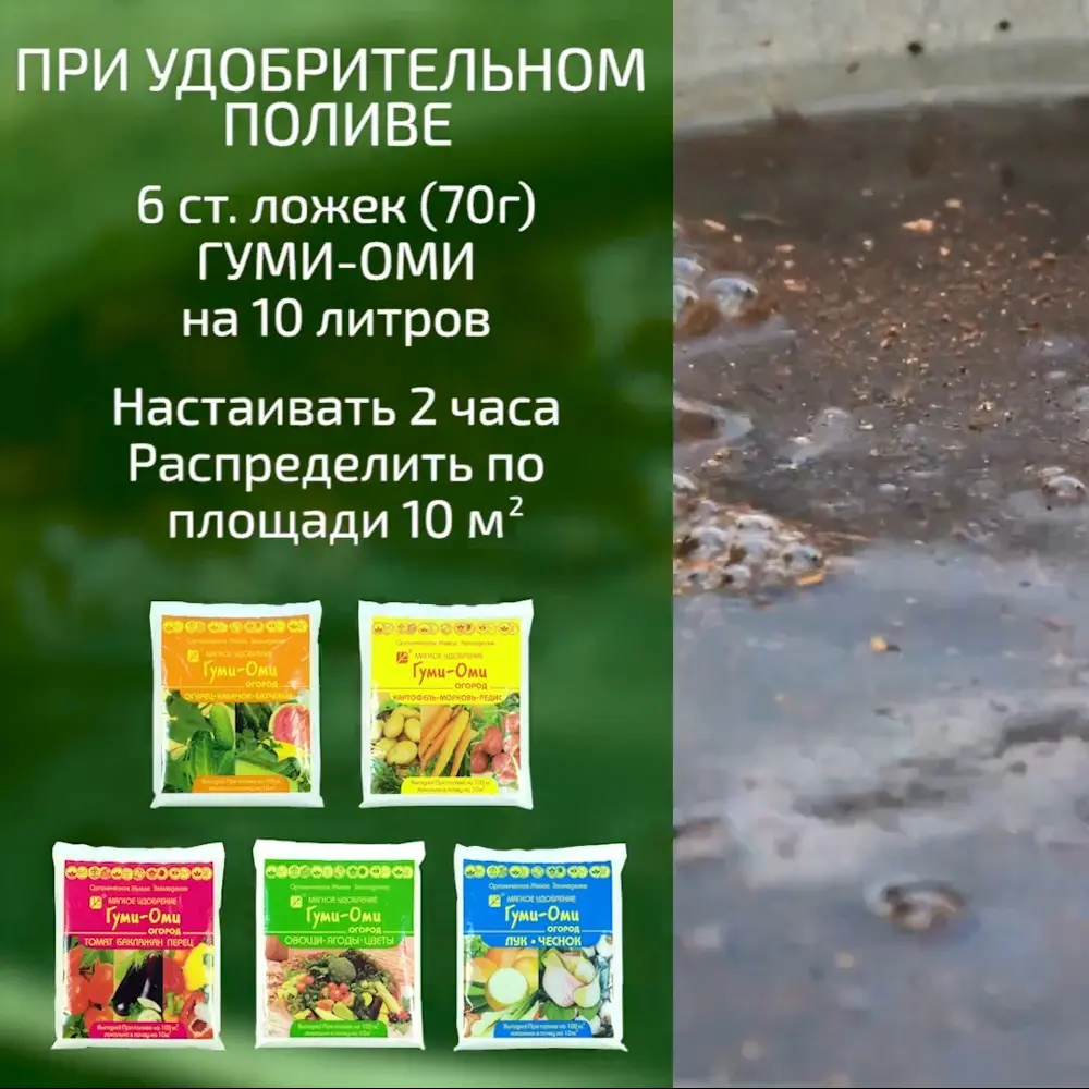 ГУМИ-ОМИ Универсальное органо-минеральное удобрение для овощей, ягод и цветов 0.7 кг 13483144 STLM-0955859 - Вид №2