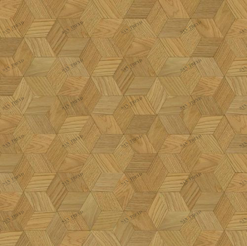 Художественный паркет Da Vinci Щитовой 26-287 Дуб (Гладкая) 500х500 мм 26010287