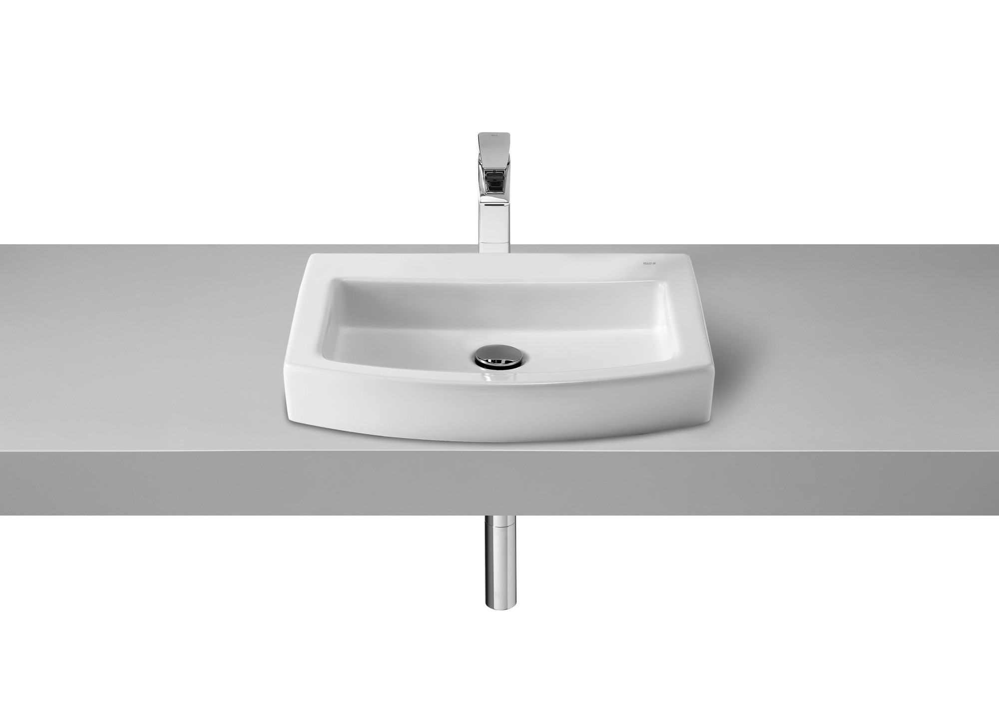 A327882000 Умывальник из фарфора на столешницу ROCA Hall