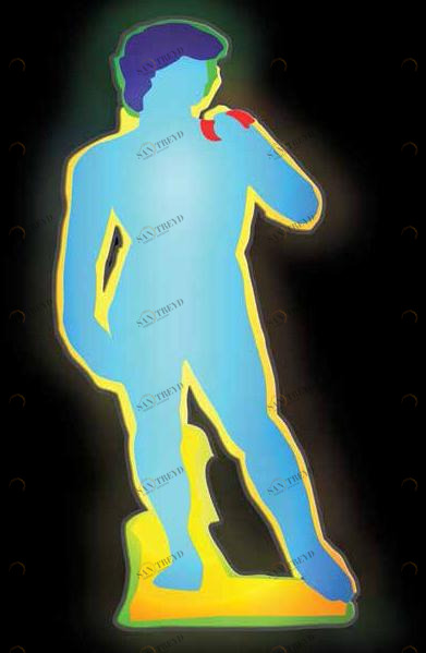 Mirabili Светящаяся скульптура Lodola alla corte dei medici sun-id-1371695