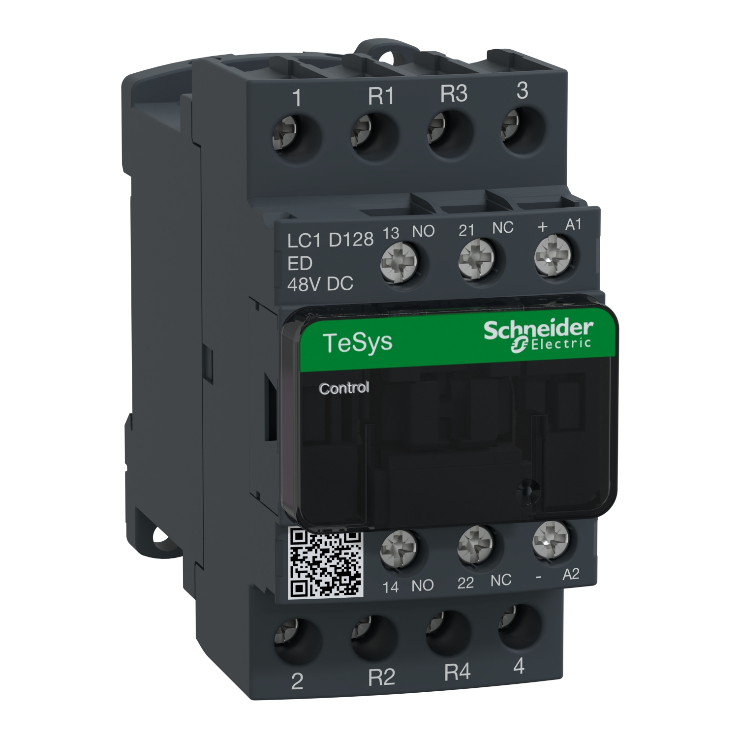 LC1D128ED Контактор LC1D 4P 25А 440/48В DC 11кВт Schneider Electric TeSys 