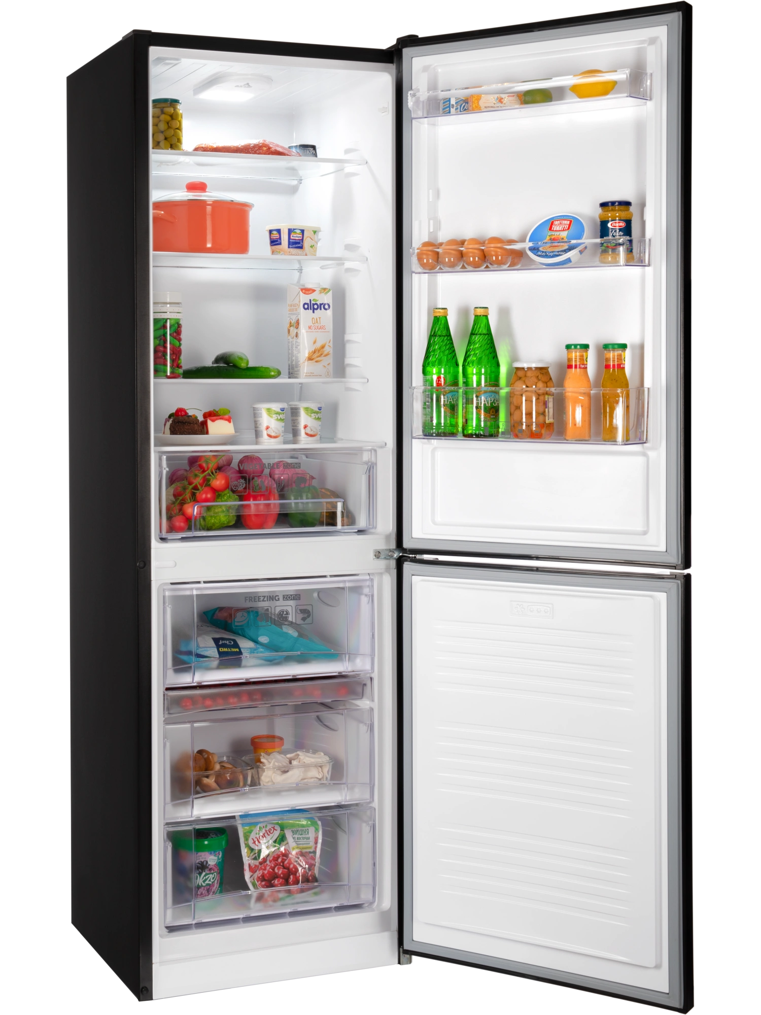 9291897 Холодильник с морозильником   NORD NRB 152 B черный STDN-0078408 - Вид №1