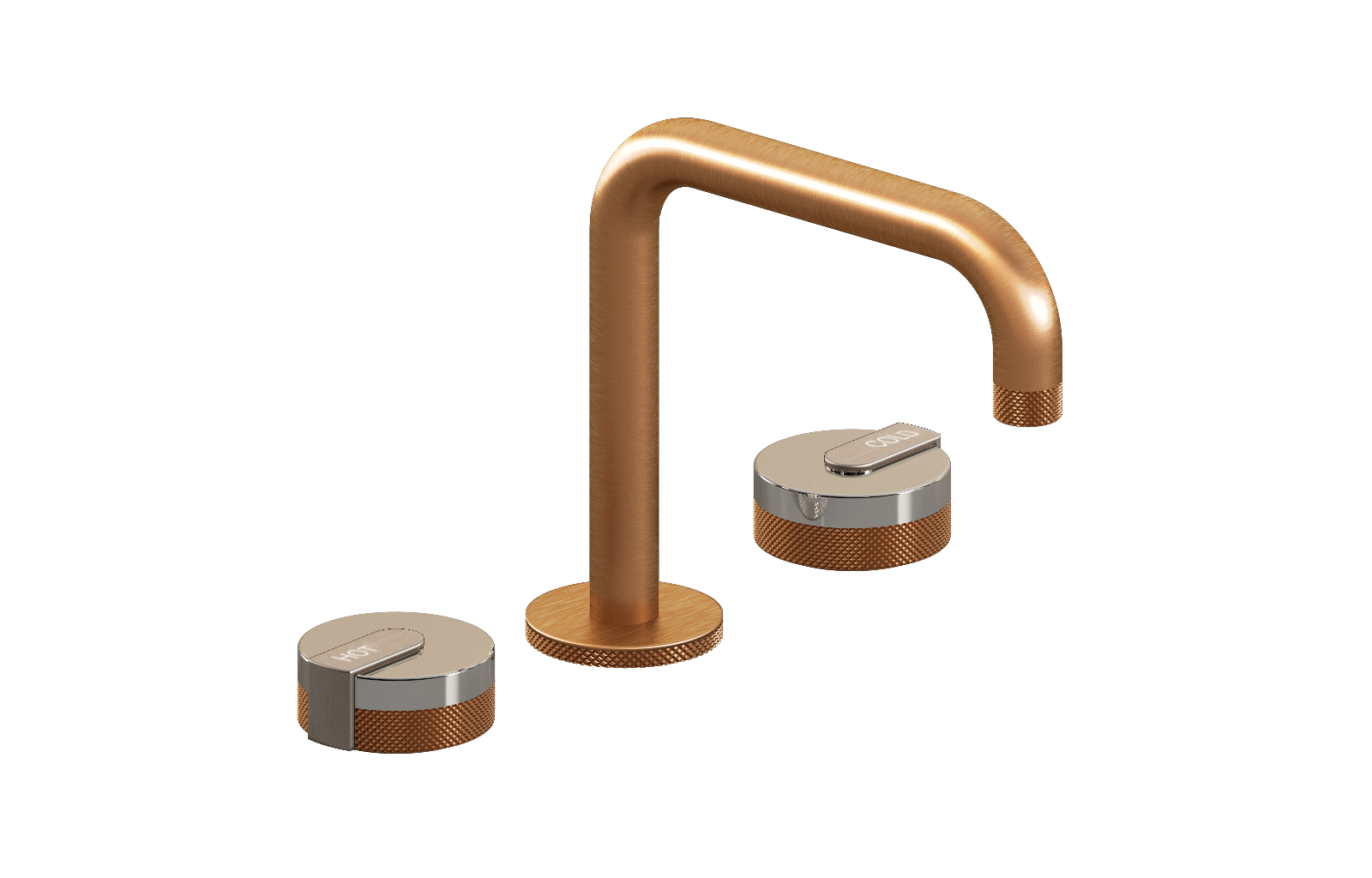 E-11511-R1PN-L1SN-BRG Смеситель для умывальника на 3 отвертия GRAFF MOD+