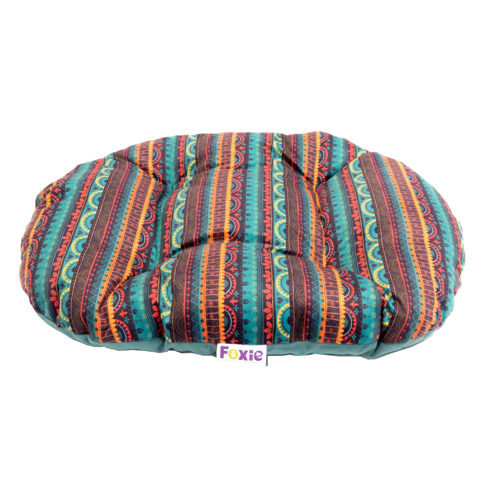 ПР0057010 Матрас для животных Ethnics 53x43см зеленый Foxie 