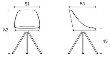 ENEA Мягкое кресло на жердочке из ткани Kaiak sun-id-1506414 - Вид №7