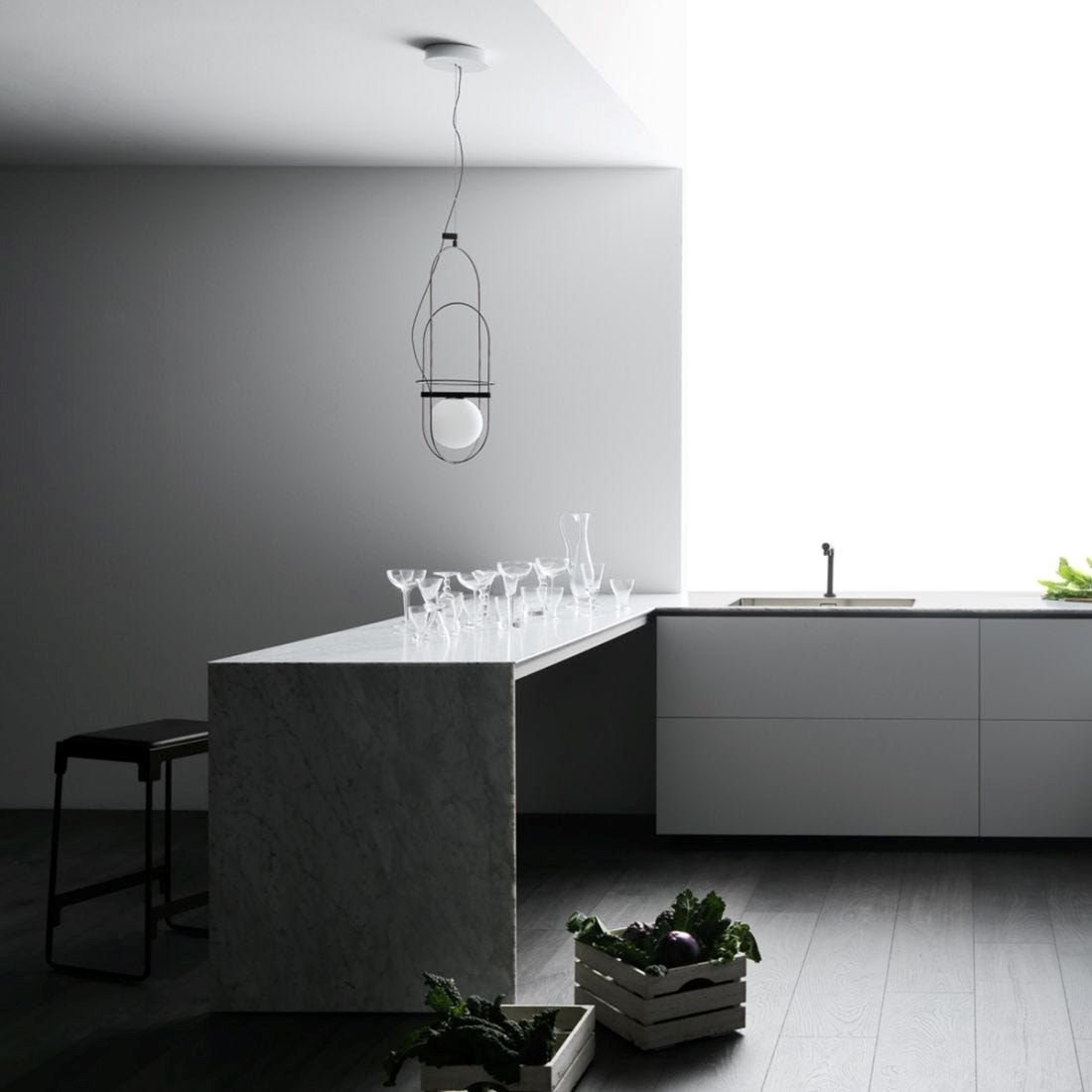 Подвесной светильник из дутого стекла FontanaArte Setareh ARCH-00090953 - Вид №9