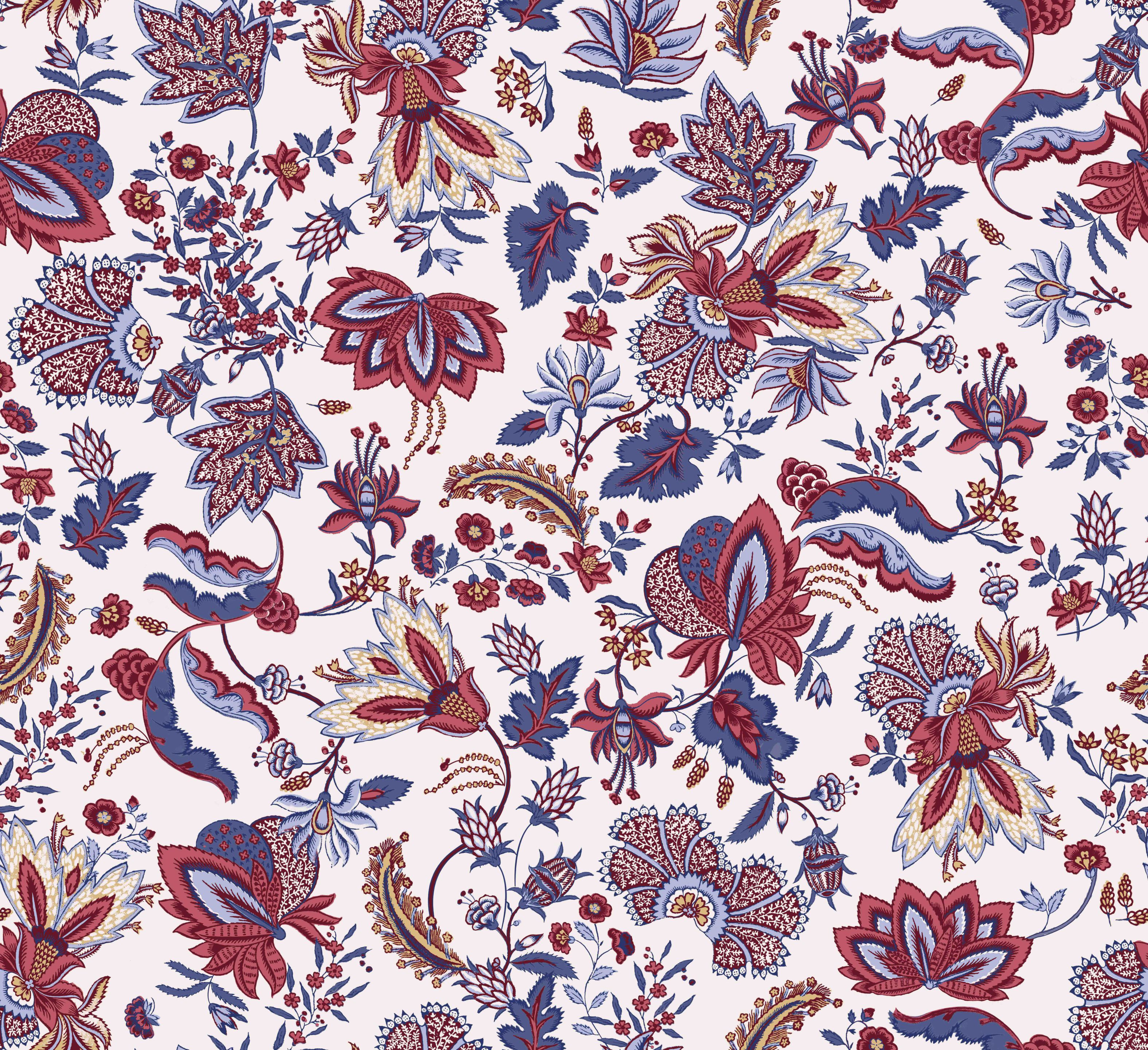 Цветочные узоры нетканые обои LELIEVRE Quenin-Belle Époque ARCH-00113395 - Вид №1