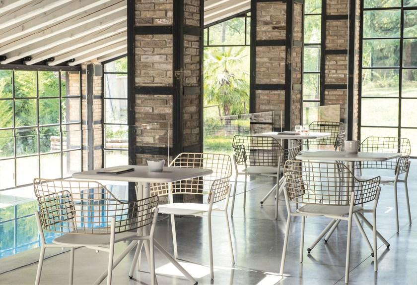 emu Садовый стул из нержавеющей стали с подлокотниками Lyze 616 - Вид №3