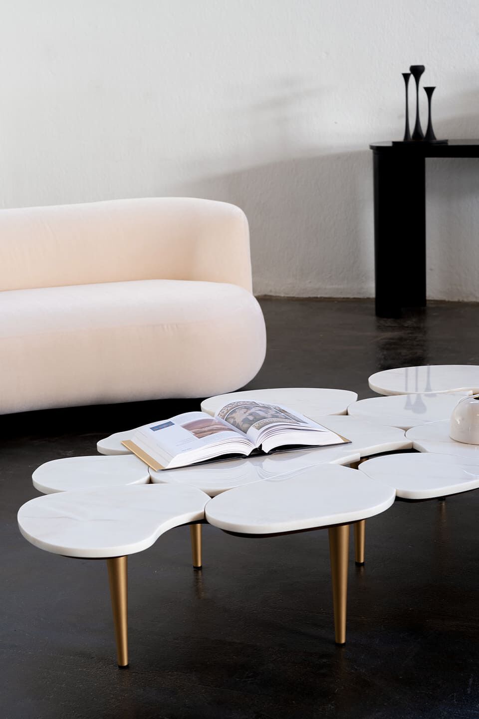 Calacatta мраморный низкий журнальный столик Greenapple Infinity ARCH-00037007 - Вид №4