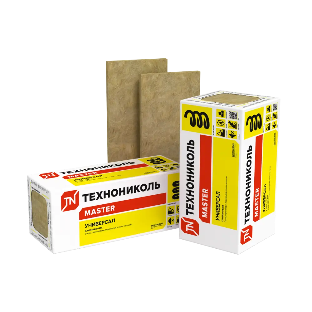 ТЕХНОНИКОЛЬ Универсал — минераловатный утеплитель для каркасных конструкций 89364487 STLM-1018443 - Вид №1
