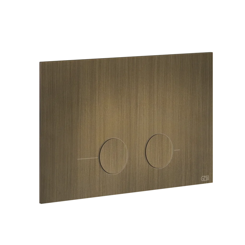 Запорная пластина 54611 713 Gessi Inverso СТАРИННАЯ ЛАТУНЬ 54611713