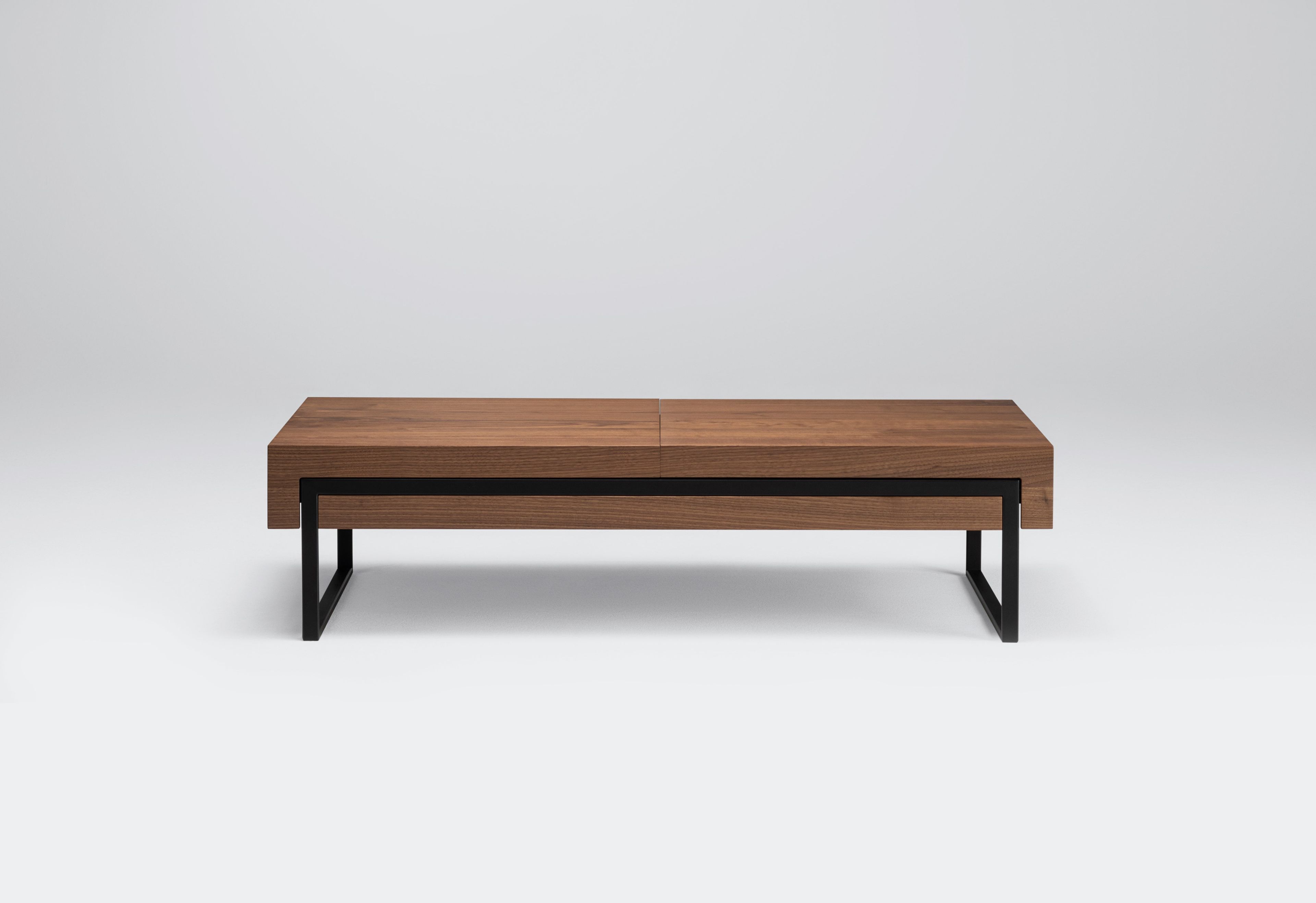 Журнальный столик из массива дерева с отсеком для хранения Milla & Milli офсетная ARCH-00147250 - Вид №2