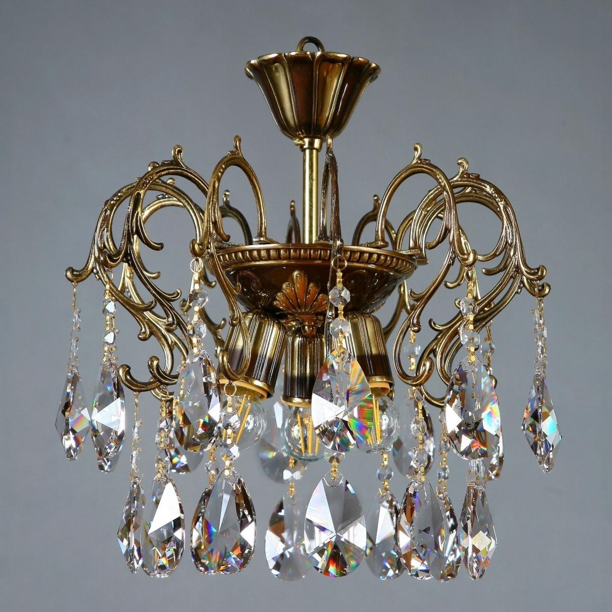 096524 Потолочный светильник Ambiente 3L 8888/3 PL PB Tear Drop Mantra Alicante