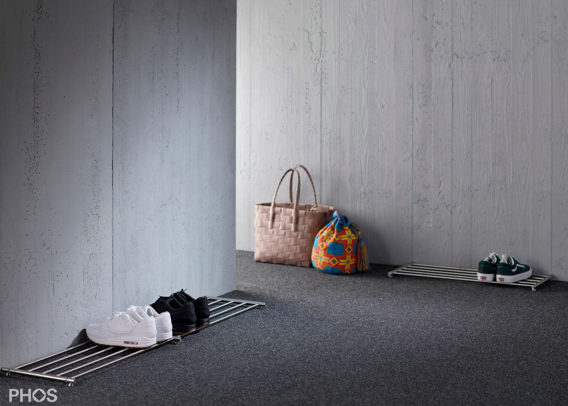 SR900-1 Полка для обуви, 1 уровень, ширина 90 см. PHOS  - Вид №1