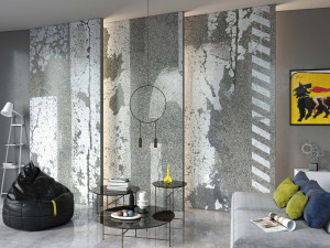 Декоративная панель из алюминия, стекла или ПММА