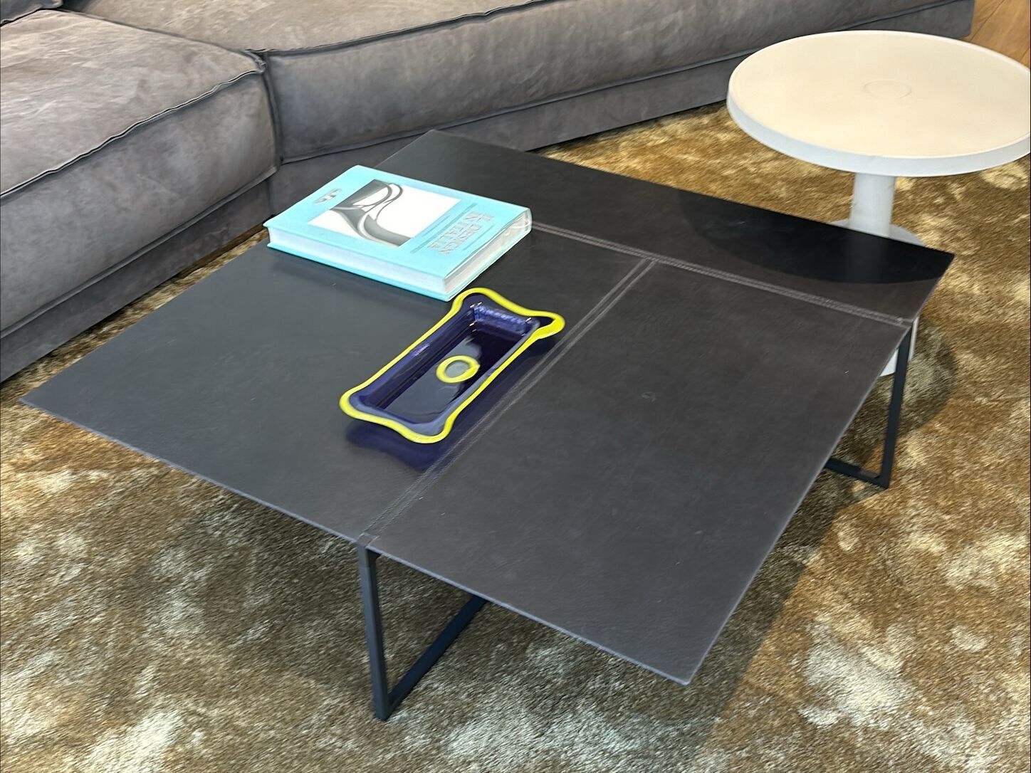 Квадратный кожаный журнальный столик In Stock Baxter ARCH-00055993 - Вид №2