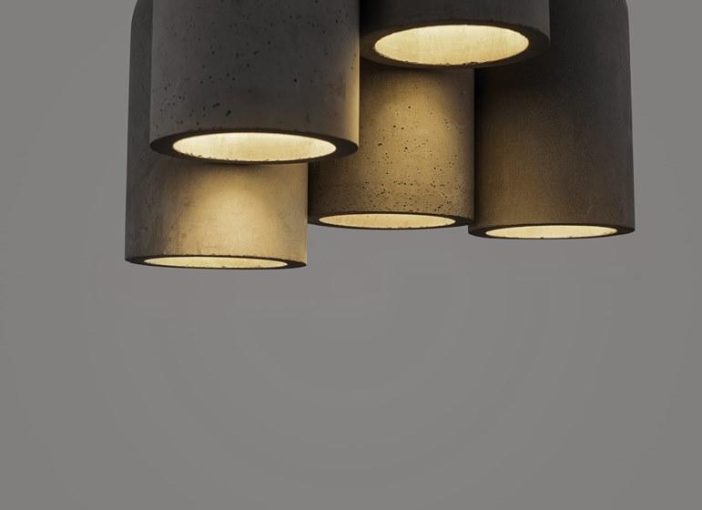 Bentu Design Подвесной светильник из бетона  C11150  - Вид №4