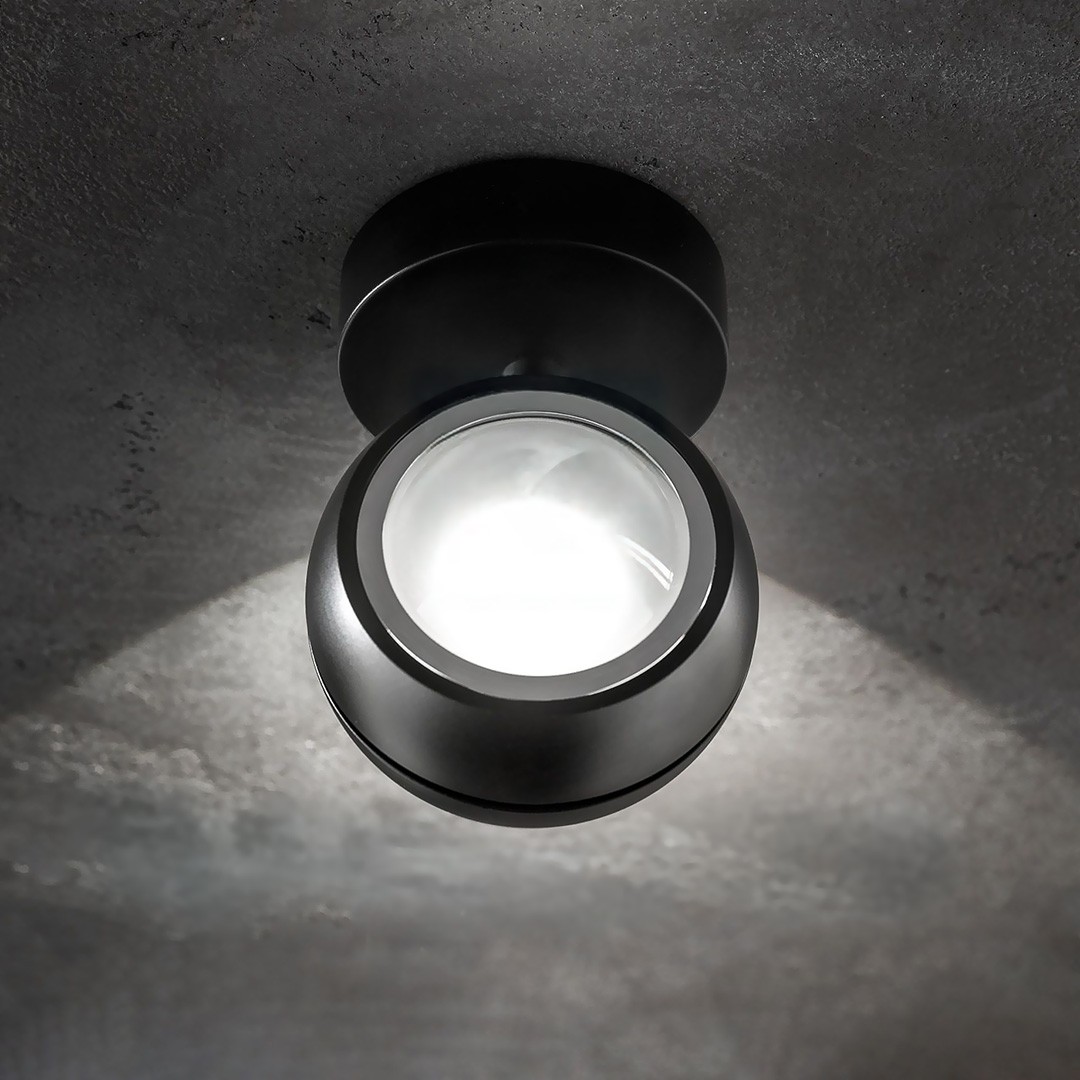 Studio Italia Design NAUTILUS MINI 165047 black настенный светильник 117757 - Вид №2