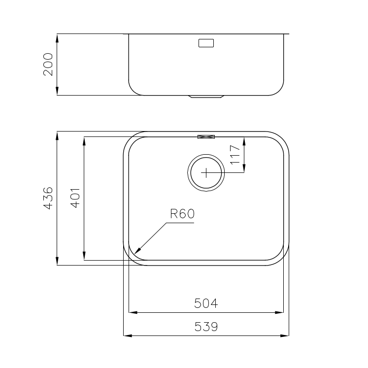 1850850 Мойка KS 1850850 Fosterspa  - Вид №1