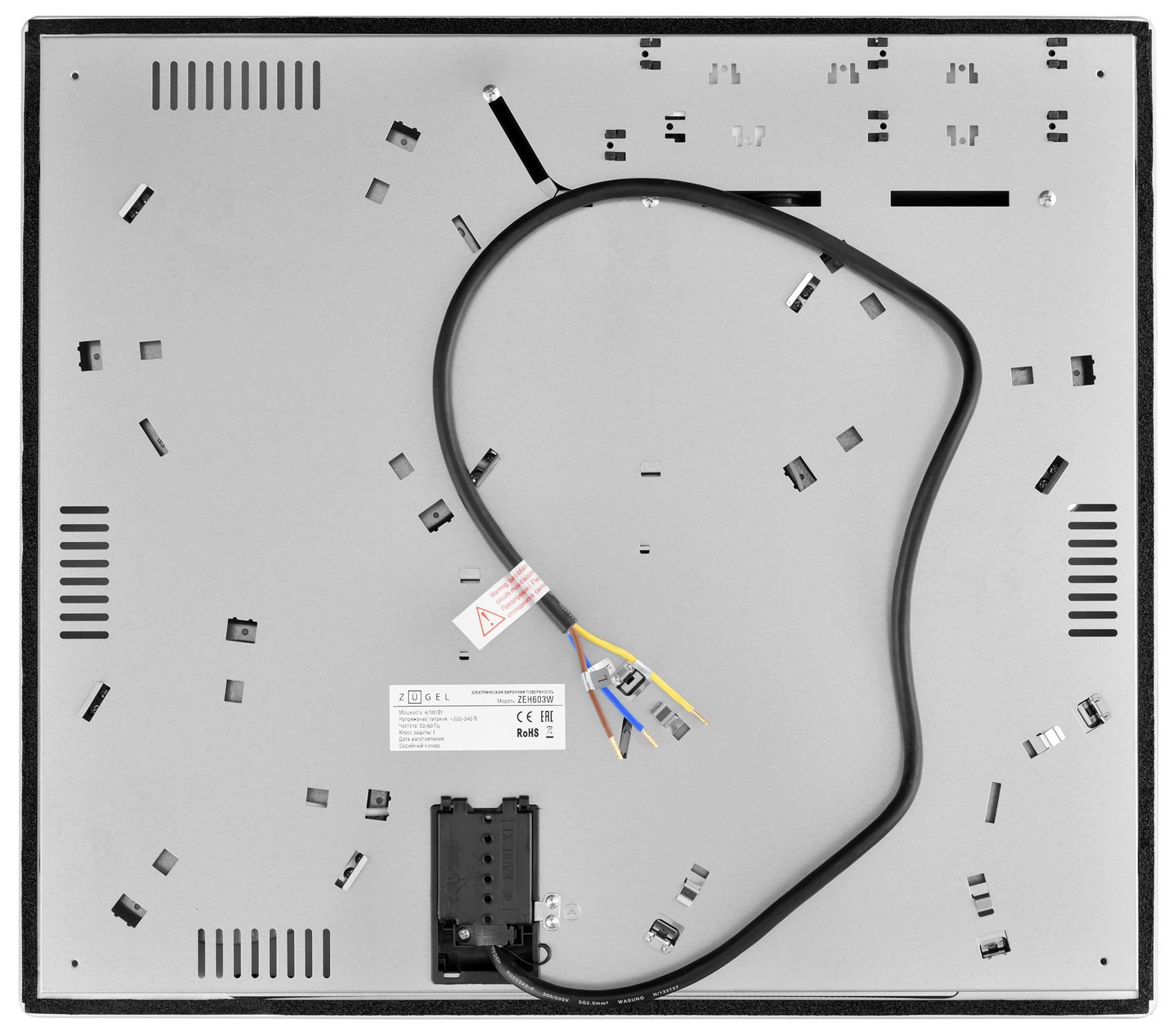 5361933 Электрическая варочная поверхность ZUGEL ZEH603W STDN-0117932 - Вид №22