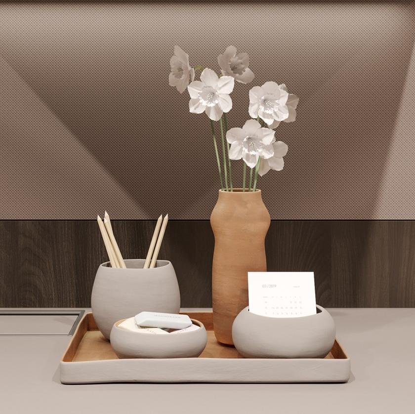 PROF Настольный набор из терракоты sun-id-1393438 - Вид №3