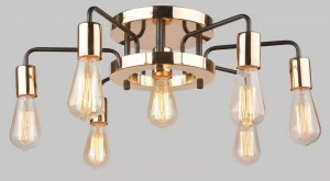 Потолочная люстра Arte Lamp Gelo A6001PL-7BK ARTE LAMP GELO 058573 Золотой