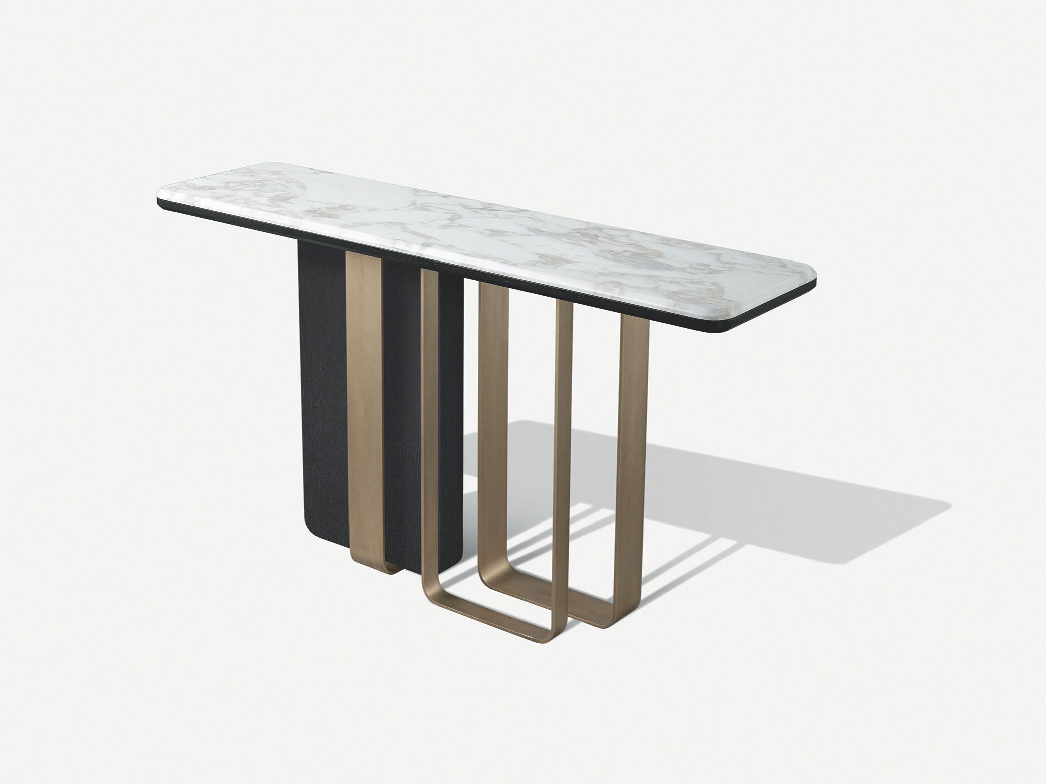 Деревянная консоль с металлическим декором OASIS Сен-Жермен ARCH-00135044 - Вид №1