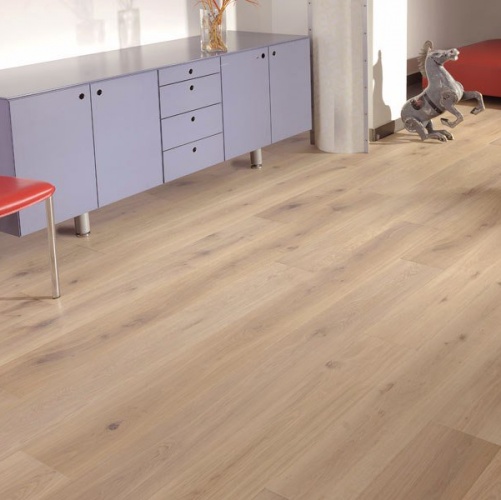 Паркетная доска Coswick Искусство и ремесло Батист Дуб Рустик (Гладкая) 2100х190 мм 11337918 - Вид №1