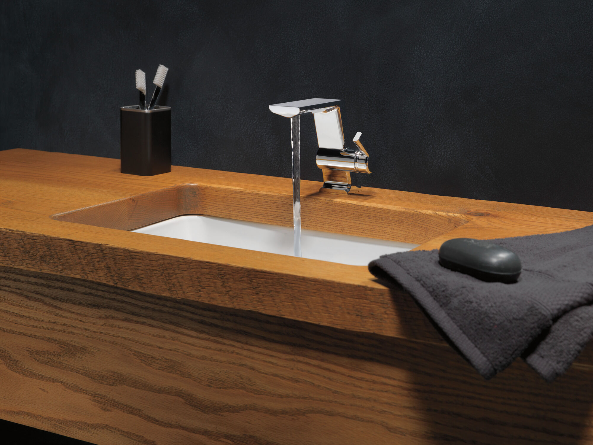 599-MPU-DST Смеситель для ванной с одной ручкой Delta Faucet Pivotal Хром  - Вид №8