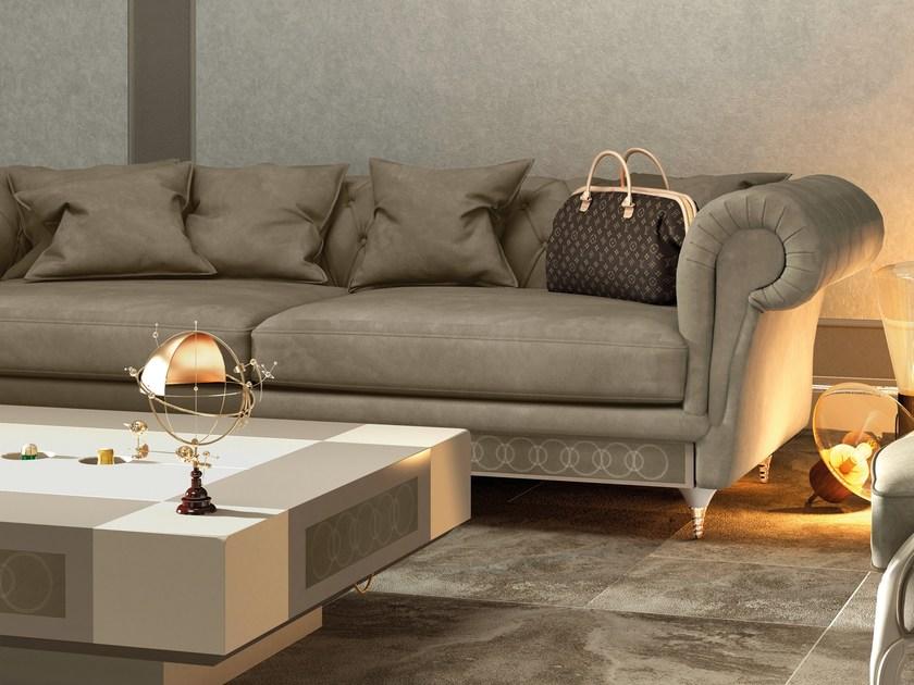 Vismara Design 3-х местный кожаный тафтинговый диван в стиле честерфилд Desire sun-id-1412647 - Вид №2