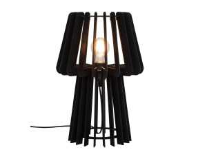 Деревянная настольная лампа