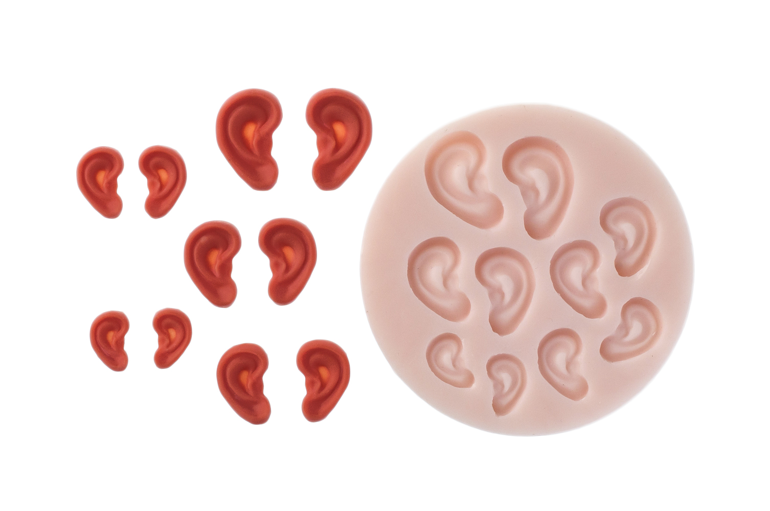 10497 Молд №1219 силикон Части тела HobbyPage 