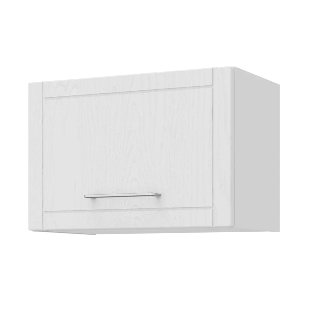 Кухонный шкаф навесной над вытяжкой Агидель 50x33.8x29 см МДФ цвет белый 86584912 STLM-2055833 DELINIA - Вид №1