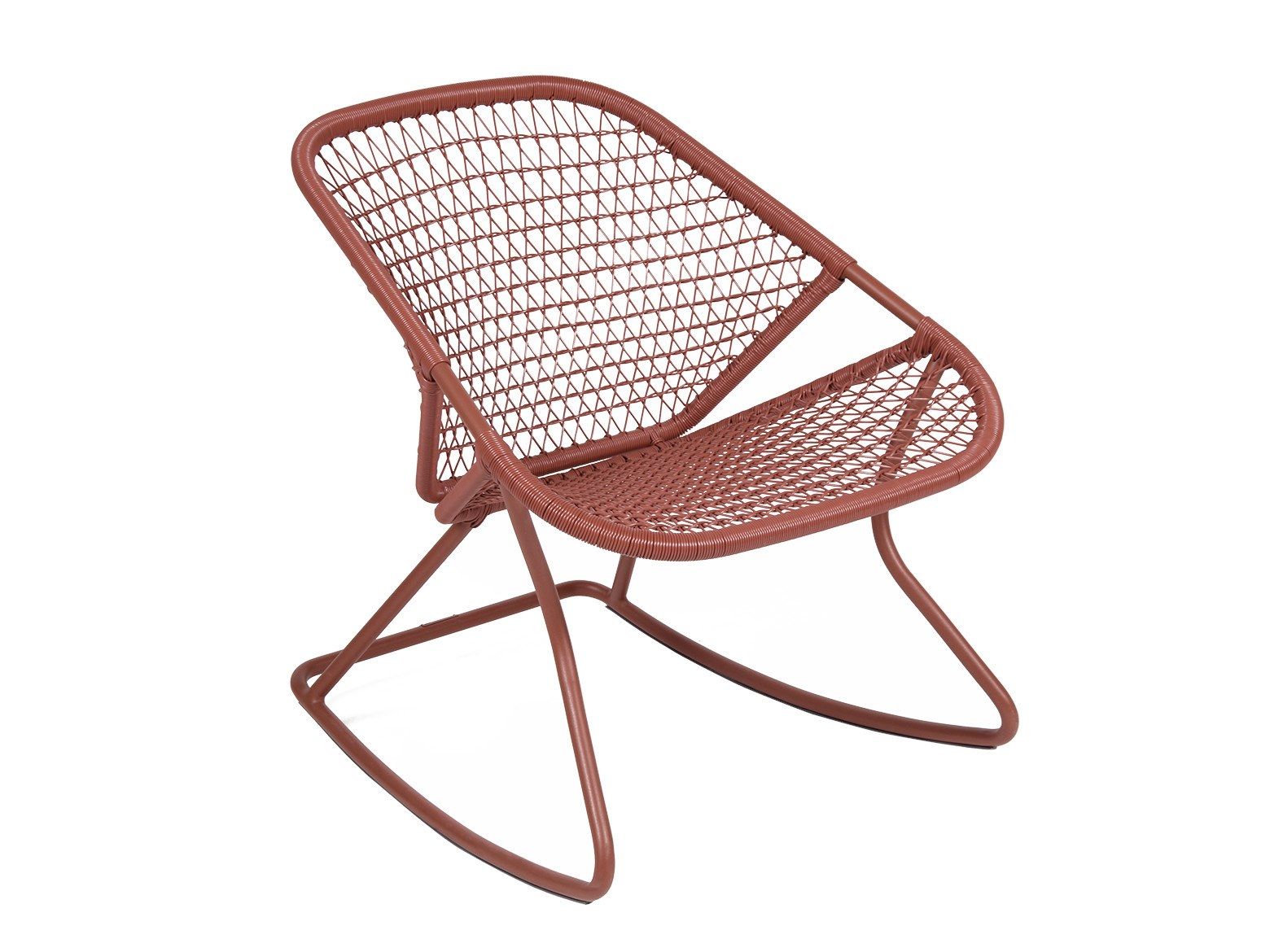 Алюминиевое кресло-качалка Fermob Шестидесятые ARCH-00069600