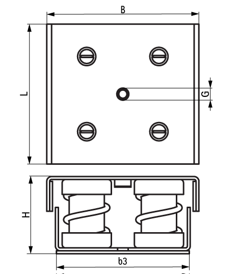 2800502000 VibraTek® MS-4 Spring Mount high performance spring isolator for heavy machinery walraven  - Вид №1