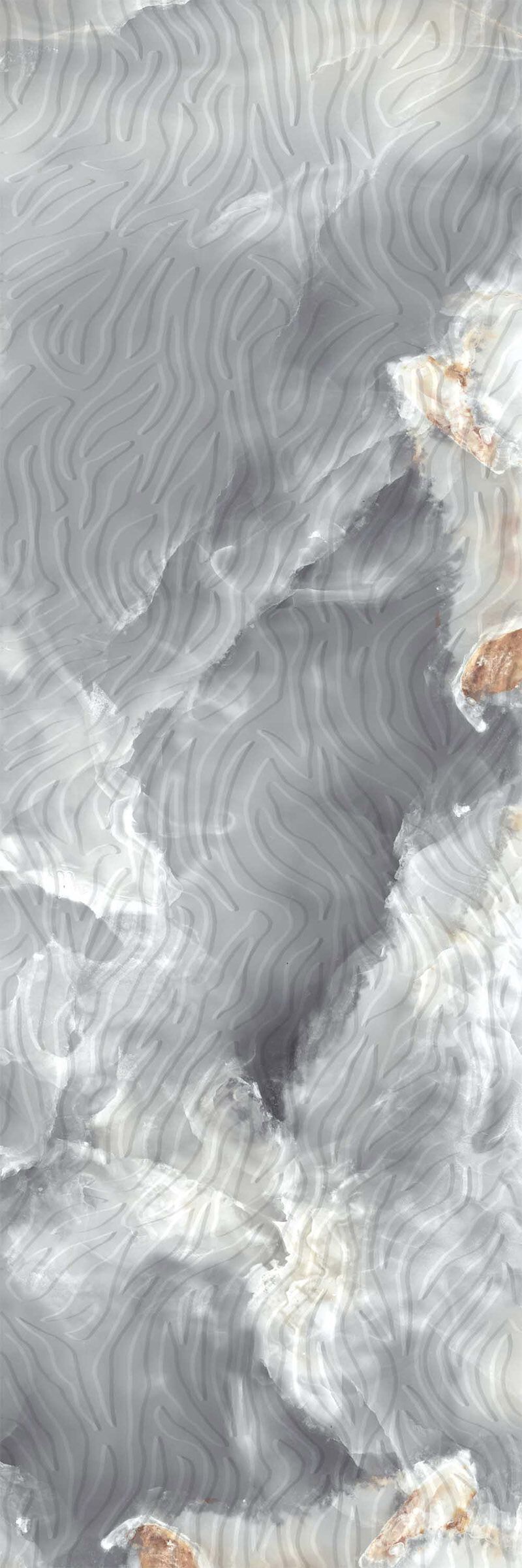 Пол / керамогранит с мраморным эффектом Kaleseramik ванная комната ARCH-00008390 - Вид №19