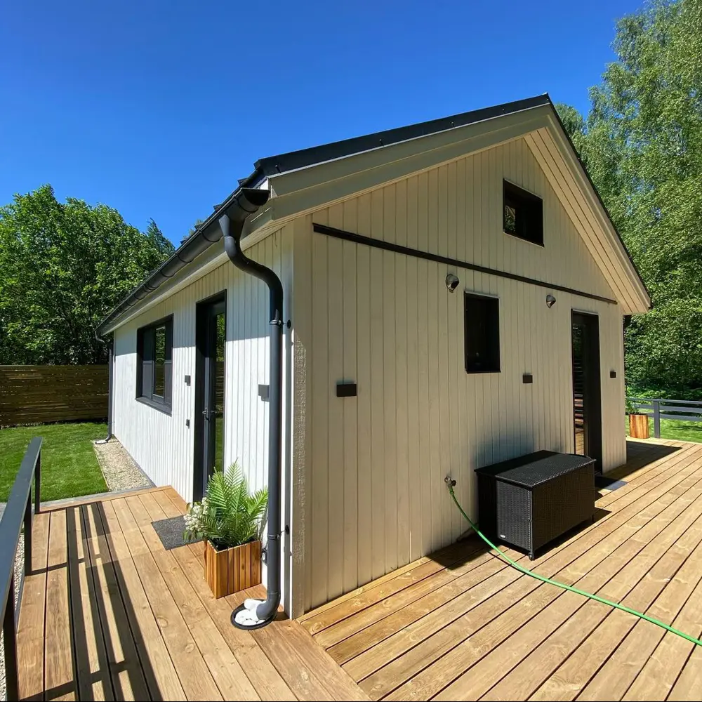 Террасная доска импрегнированная хвоя 43x140x6000 мм вельвет 0.84 м² РУСШПАЛА STLM-2037619 - Вид №9