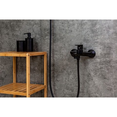 Orange Aristo M19-100b черный однорычажный ванно-душевой смеситель sun-id-1516777 - Вид №2