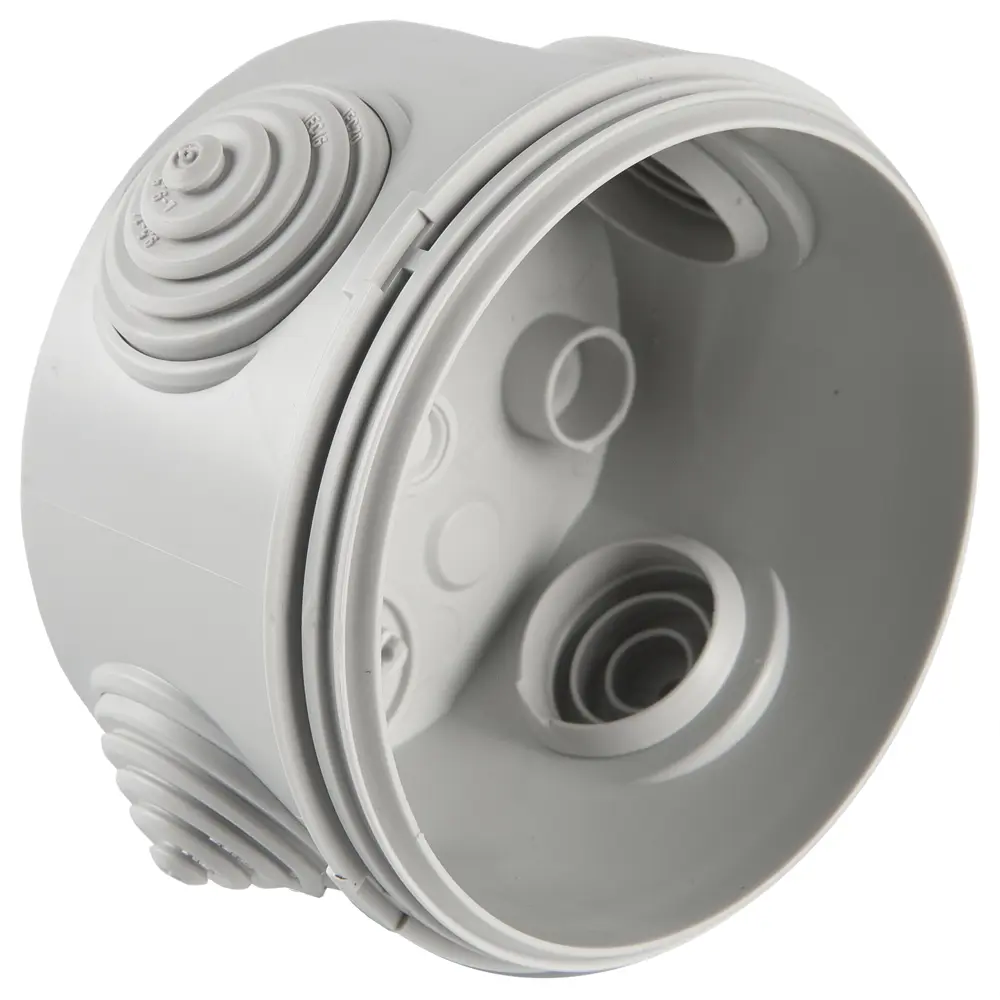 Коробка распределительная Legrand Plexo 40х45х70 мм цвет серый, IP55 STLM-2029058 - Вид №2