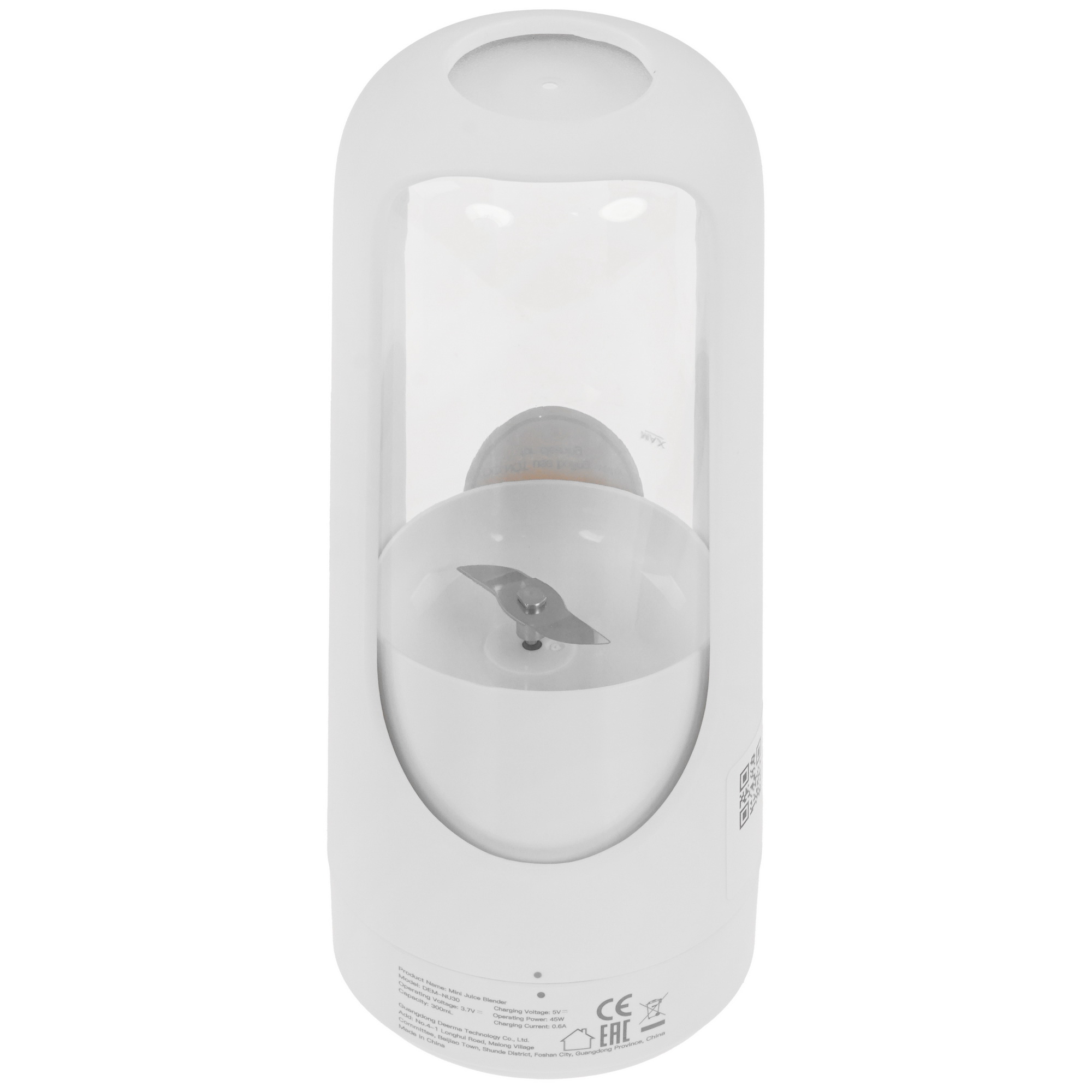 5339416 Портативный блендер Deerma DEM-NU30 белый STDN-0086051 - Вид №3