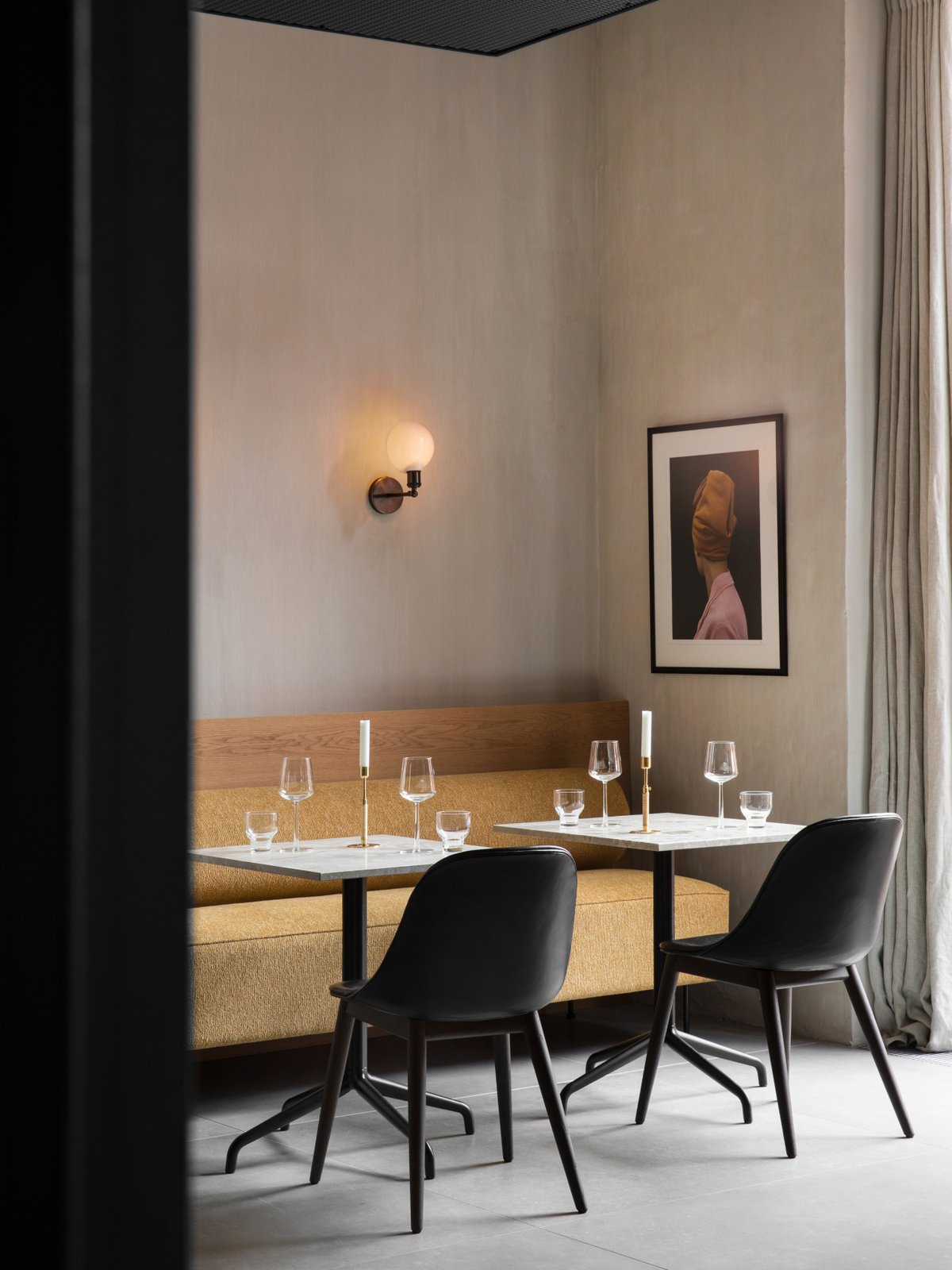 9335139 MENU Стол-колонна Harbour, 60x70, со звездообразным основанием Бар  - Вид №14