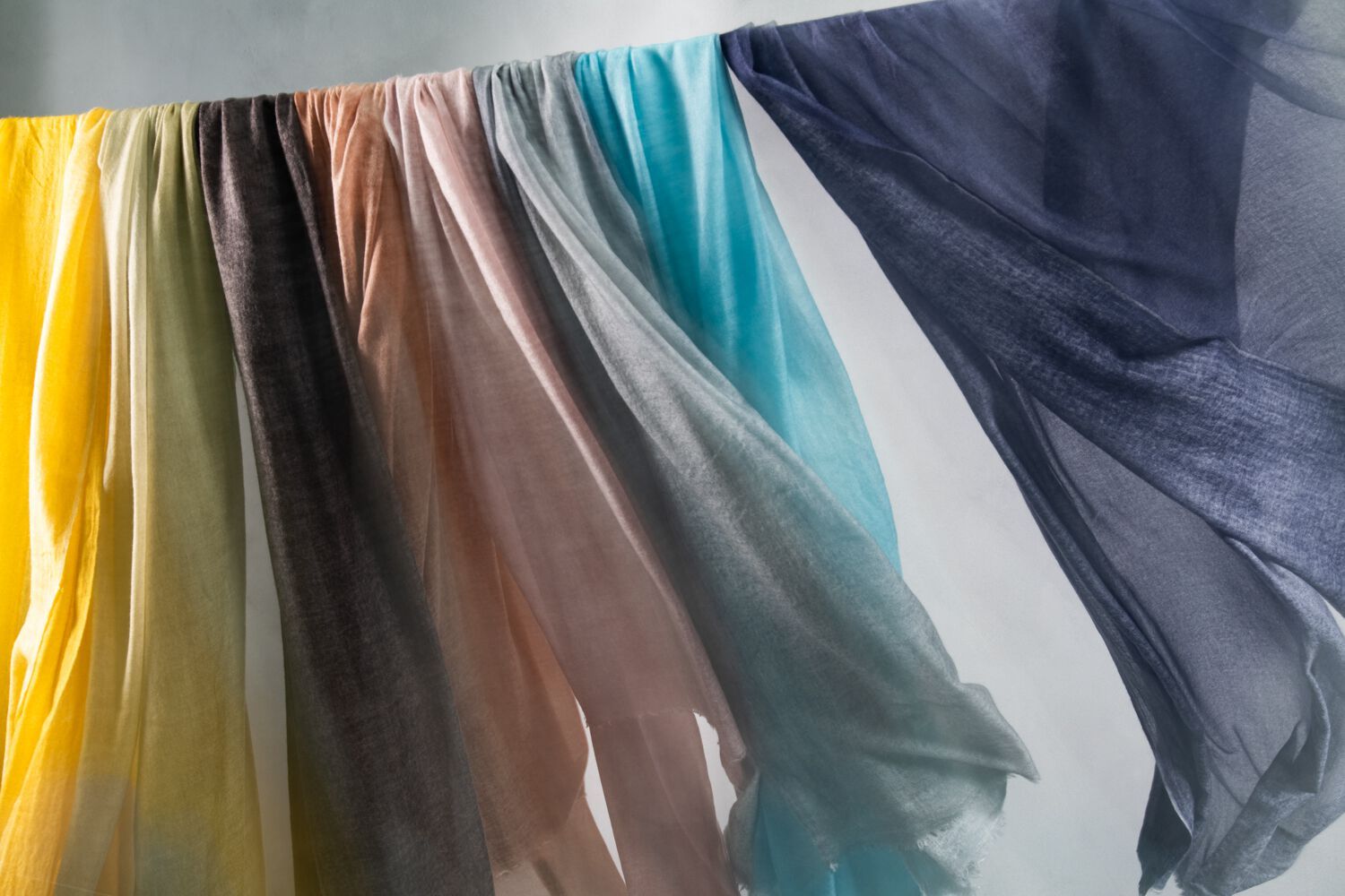 Кашемировый шарф Society Limonta PAL TWILL ARCH-00101737 - Вид №6