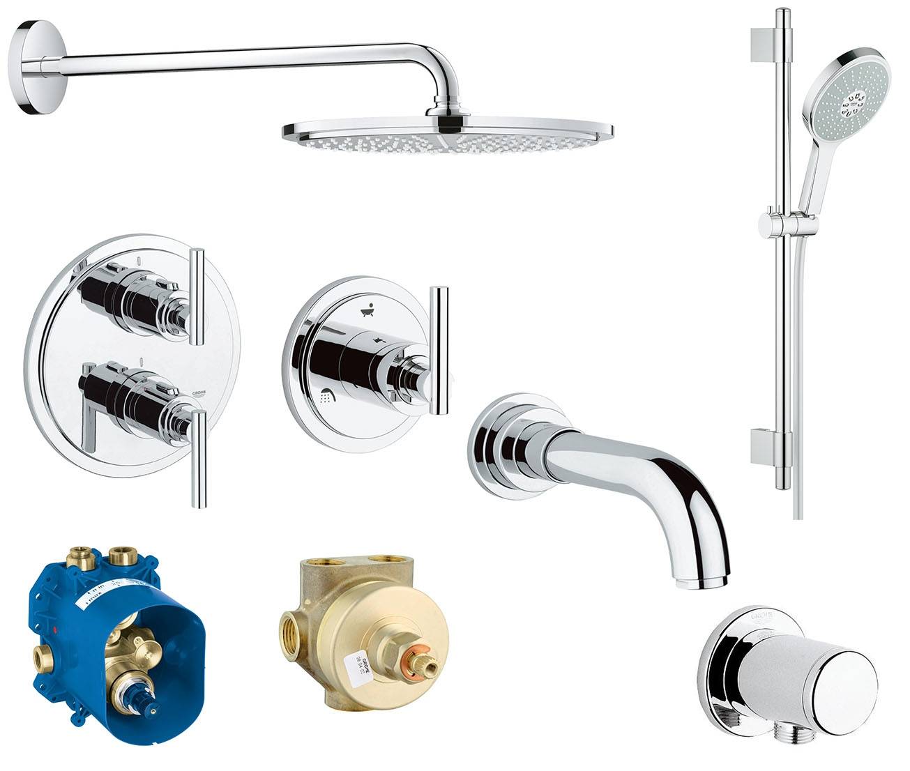 Готовый комплект для душа GROHE Atrio Jota (NSB0020-1)