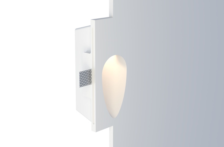 SN 029 Встраиваемый стеновой гипсовый светильник Stellanova SUBRA 