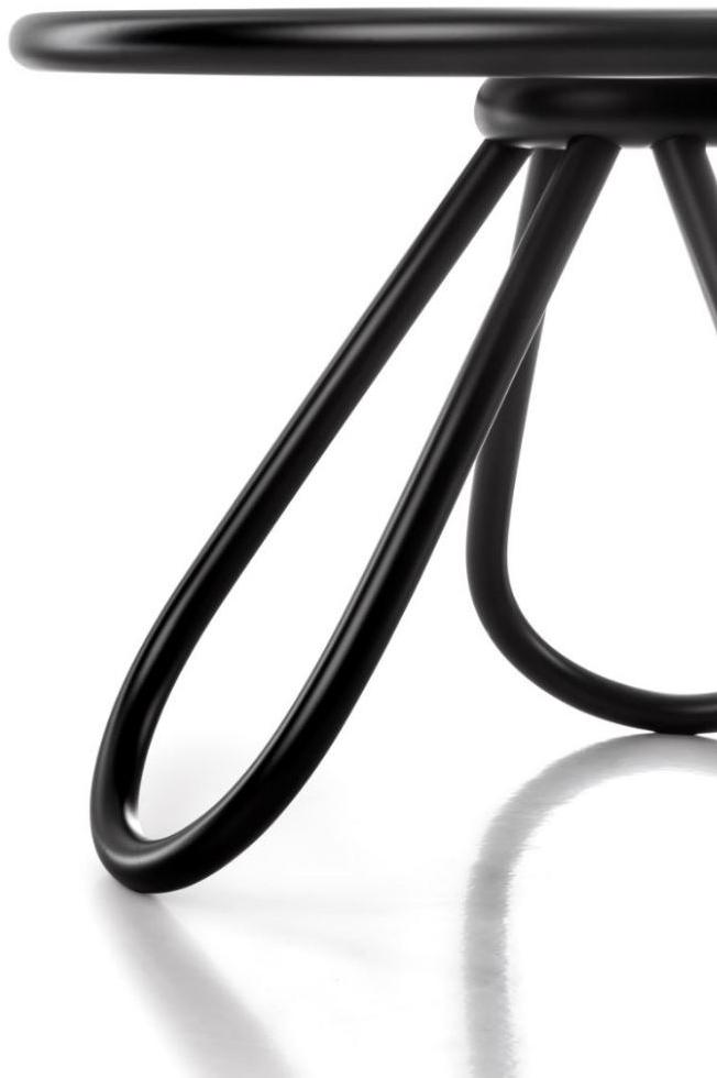 Wiener GTV Design Круглый журнальный столик из дерева и стекла Arch sun-id-1483215 - Вид №1