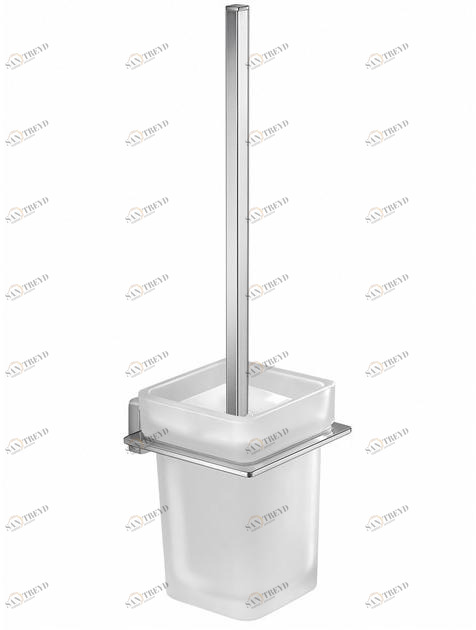 GEDY Ёршик для унитаза настенный стеклянный Atena 4433