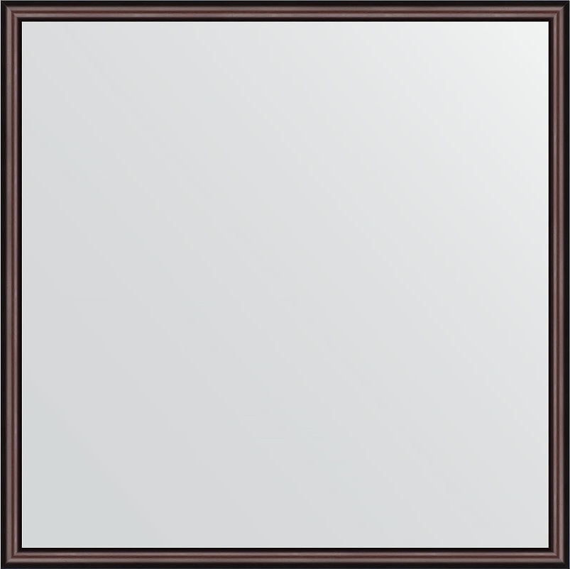 BY 0655 Зеркало в багетной раме - махагон 22 mm EVOFORM Definite