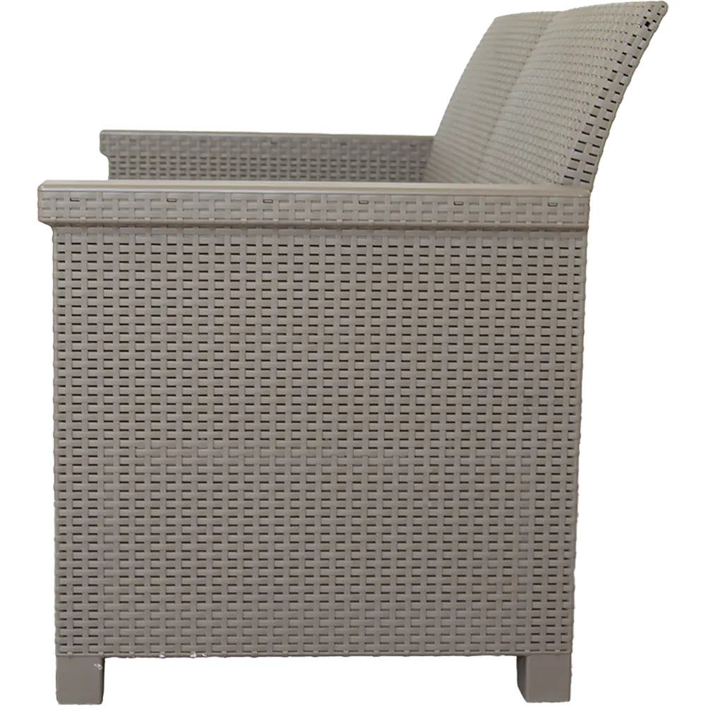 89379511 Набор садовой мебели Basegi пластик капучино STLM-1462635 Santreyd - Вид №2