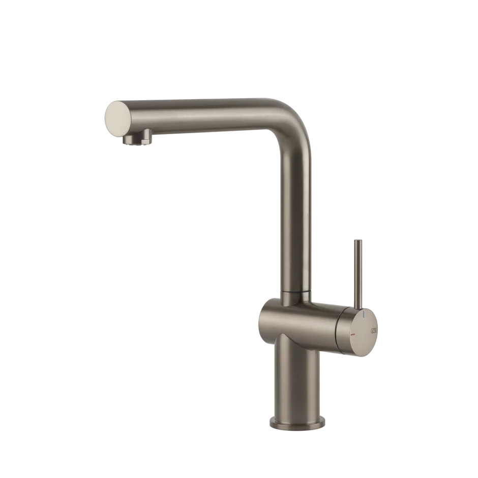 Смеситель для раковины 60431 149 Gessi Inedito МАТОВЫЙ НИКЕЛЬ FINOX 60431149