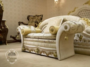 Modenese Gastone Мягкая скамья из ткани Deluxe